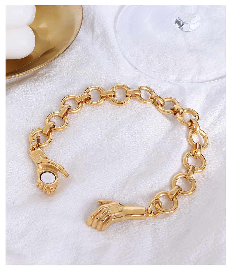 Fashion Hand Titanium Steel Bracelets Necklace