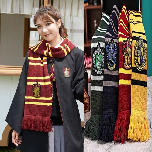 Hogwarts Slughorn Ravenclaw Gryffindor Plaid Scarf