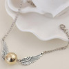 Retro Hali Potter and Holy Personal Wind Chain Plating Blossom Belling Flying Thief Creative Wings Bracelet Couple Fund