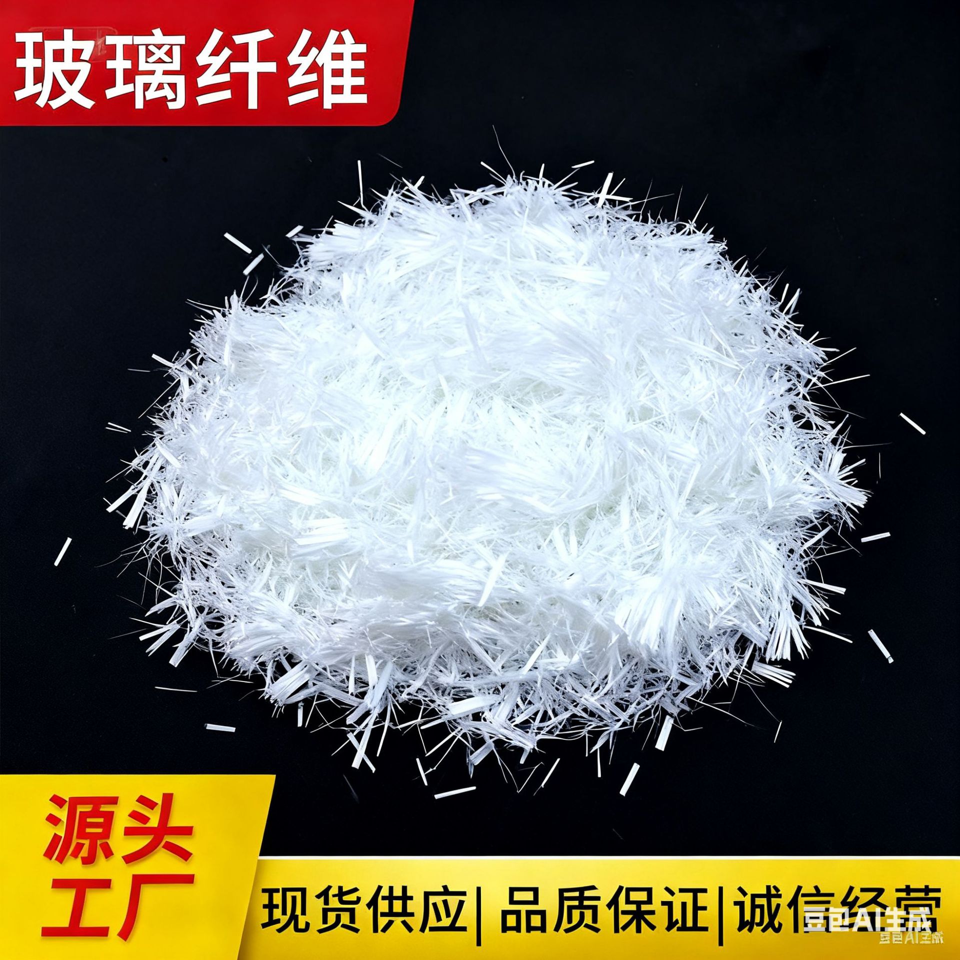 Wholesale of Fiberglass, Various Specifications of Fiberglass Chopped Glass, Mortar, Concrete, Chopped Glass, Glass Fiber