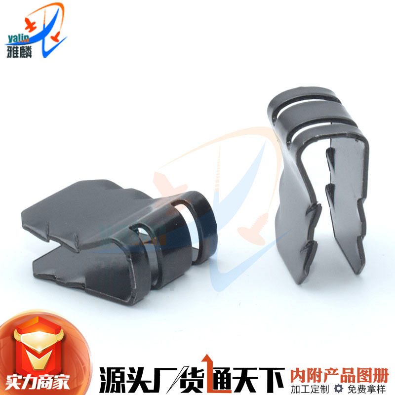 Car fender buckle engine guard plate buckle U-shaped fender buckle metal buckle U fixed buckle iron