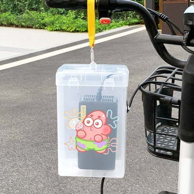 Line Dog Electric Vehicle Charger Other Electric Vehicle Accessories - white-yellow-ribbon-hook-bubble-blowing-star