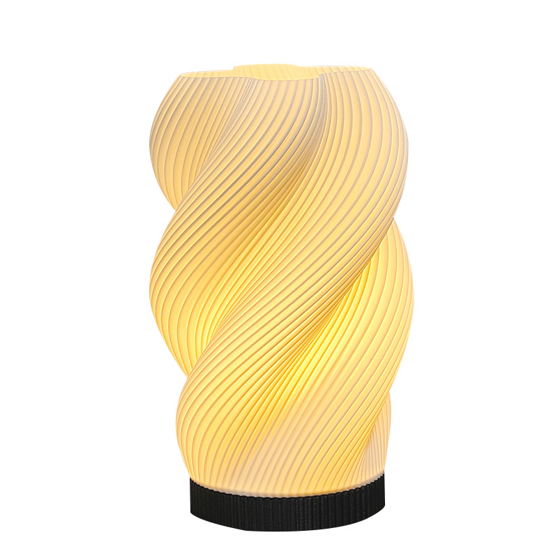 Amazon Lámpara de mesa transfronteriza Lámpara de noche de dormitorio Red de Internet Lámpara de noche explosiva Lámpara de ambiente decorativa Sense avanzado Impresión 3D