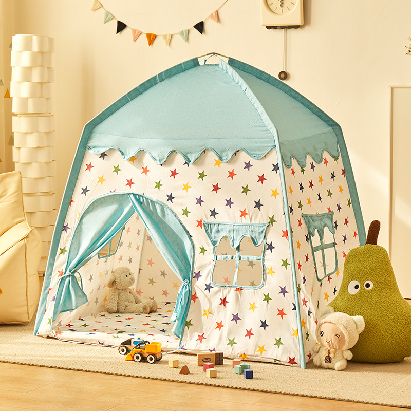 Tienda de campaña para niños, casa de juegos para niñas, casa de juguete de princesa, casa pequeña para interiores para niños, cama individual para bebés, regalo.
