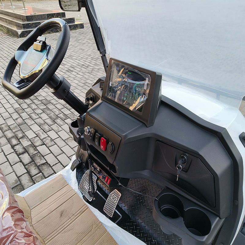 4-6-8 Seats Golf Cart Scenic Spot Hotel Reception Car Golf Cart Electric Four-Wheel Sightseeing Car