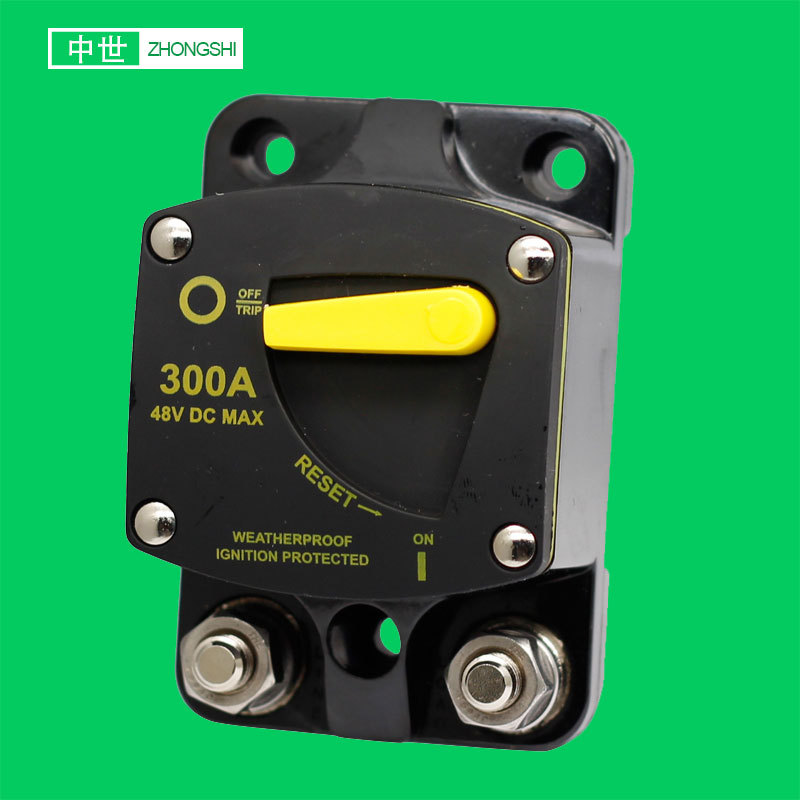 房车断路器 大电流短路汽车音响恢复保险开关 游艇电流过载保护器