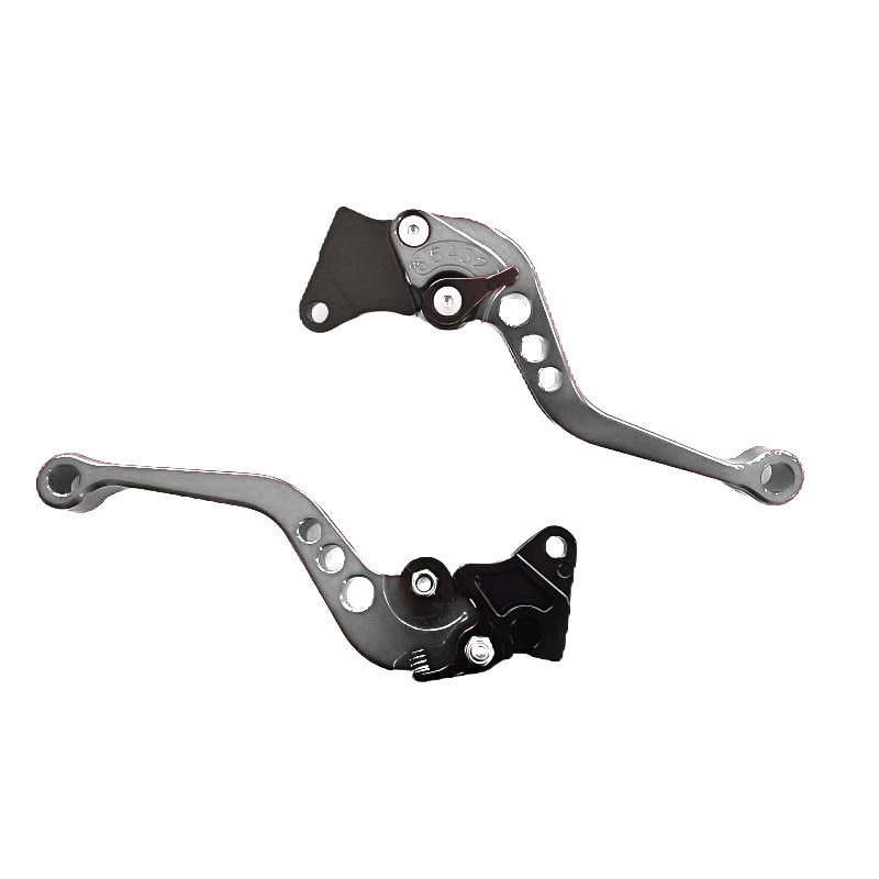 Double drum brake horn motorcycle modified accessories CNC qiaoge aluminum alloy handle clutch brake six-speed cross-border adjustment