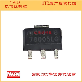 78D05LG-AB3-B-R 78D05L UTC78D05LG  SOT-89贴片 稳压IC  UTC