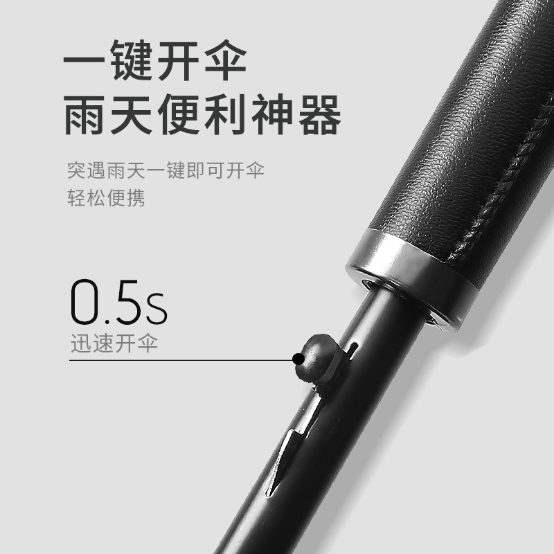 24骨ストレート傘大サイズ防風防豪雨二人ゴルフビジネス長柄傘ロゴ印刷卸売り傘|undefined