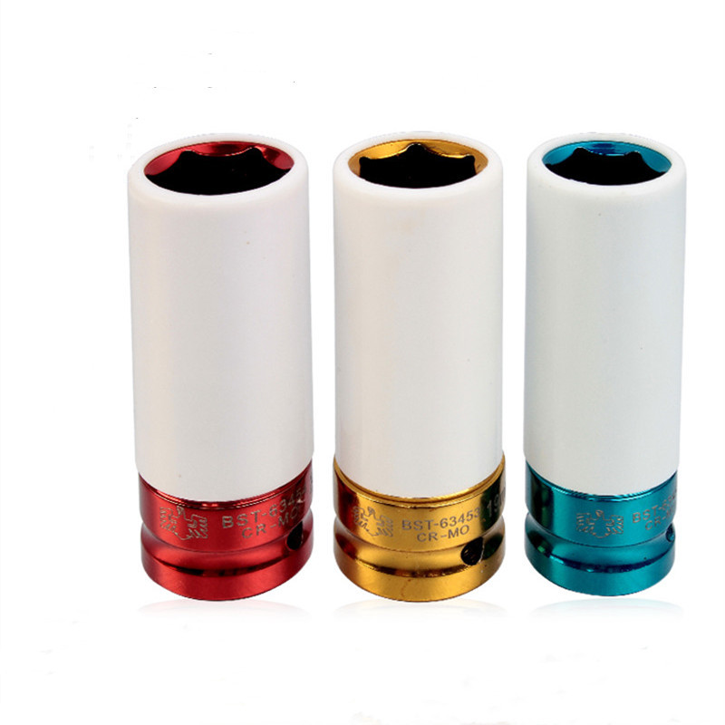 鹰之印 1/2小风炮拆卸轮毂保护套筒电动换轮胎扳手17mm19mm21mm