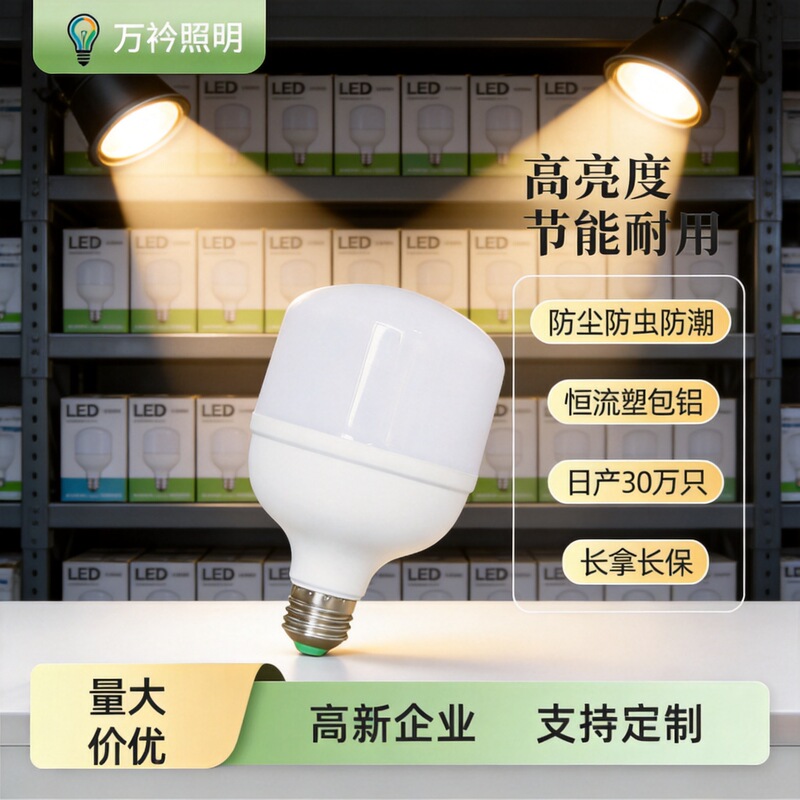 Wanjing Lighting Led Bulb E7 Screw Base High-Power Bulb for Home Use, Energy-Saving, Ultra-Bright Spiral 5W 10W High Brightness Wanjing Lighting Led Bulb E7 Screw Base High-Power Bulb for Home Use, Energy-Saving, Ultra-Bright Spiral 5W 10W High Brightness