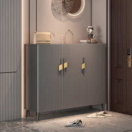 轻奢鞋柜家用门口现代简约大容量门厅柜入户门玄关柜收纳柜储物柜