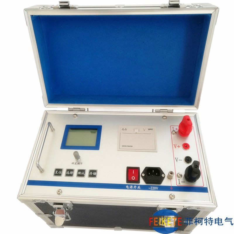 推荐接地线成组电阻测试仪50A带打印便携式接地线成组直流电阻检