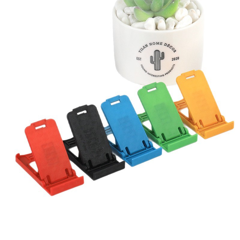 Soporte de teléfono móvil escritorio simple plegable portátil soporte de soporte de teléfono móvil perezoso multifuncional tipo de fijación universal