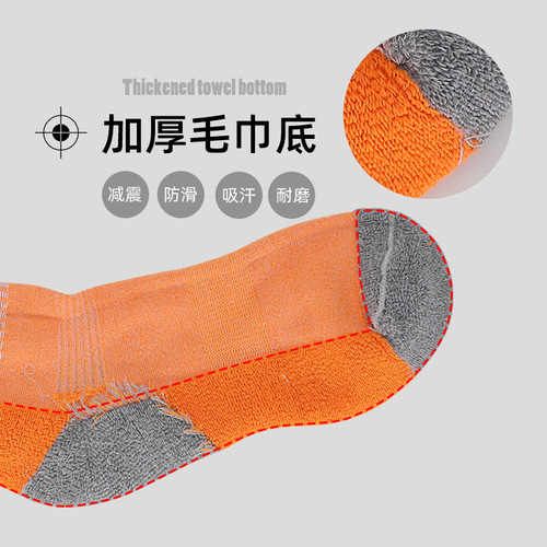 Men's high-top professional football socks men's towel-soled sports socks children's over-the-knee breathable long socks wholesale