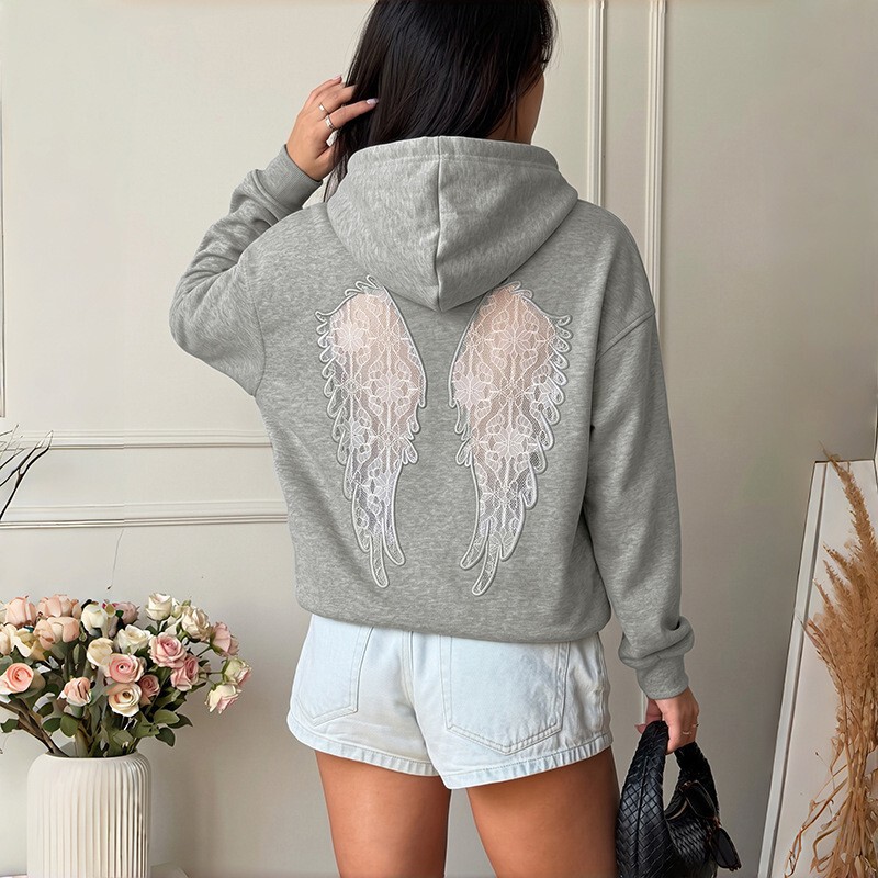 2026 Autumn New Arrivals: Simple and Casual Women's Loose-Fit Long-Sleeve Hoodie with Open Back Design, Available for Amazon Dropshipping 2026 Autumn New Arrivals: Simple and Casual Women's Loose-Fit Long-Sleeve Hoodie with Open Back Design, Available for Amazon Dropshipping