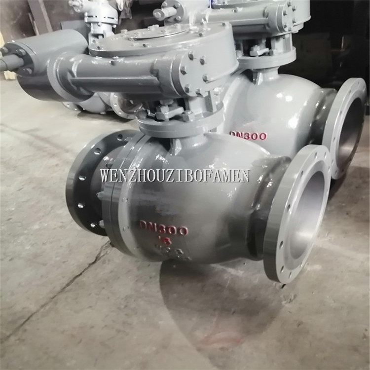WCB铸钢固定球球阀 Q347F-16C Q947F-16C 防火防静电天然气球阀