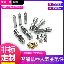机器人配件定制无人机承轴连接件AI人工智能机械零件五金配件定制