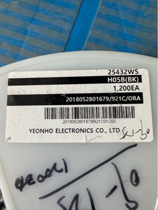 25432WS-H05B（BK） 原装连接器