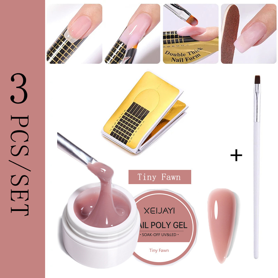 Uñas fototerapia extensión pegamento traje extensión rápida con soporte de papel fototerapia pluma Firme y Duradera adecuado para el principiante