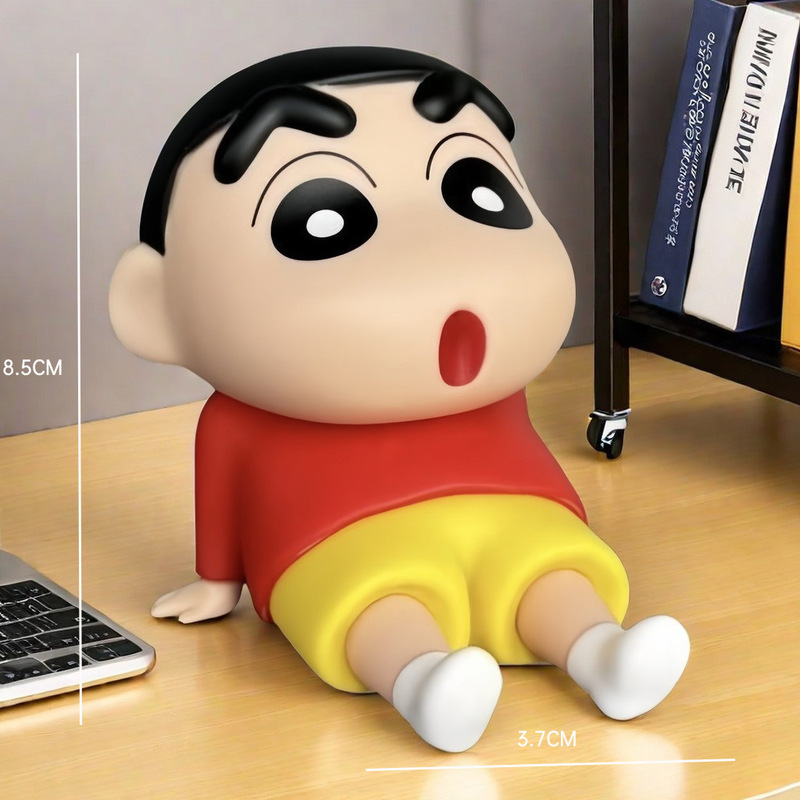 クレヨンしんちゃん漫画かわいい携帯電話スタンド怠け者デスクトップ携帯アイデア卸売り多機能いちご暴力熊|undefined