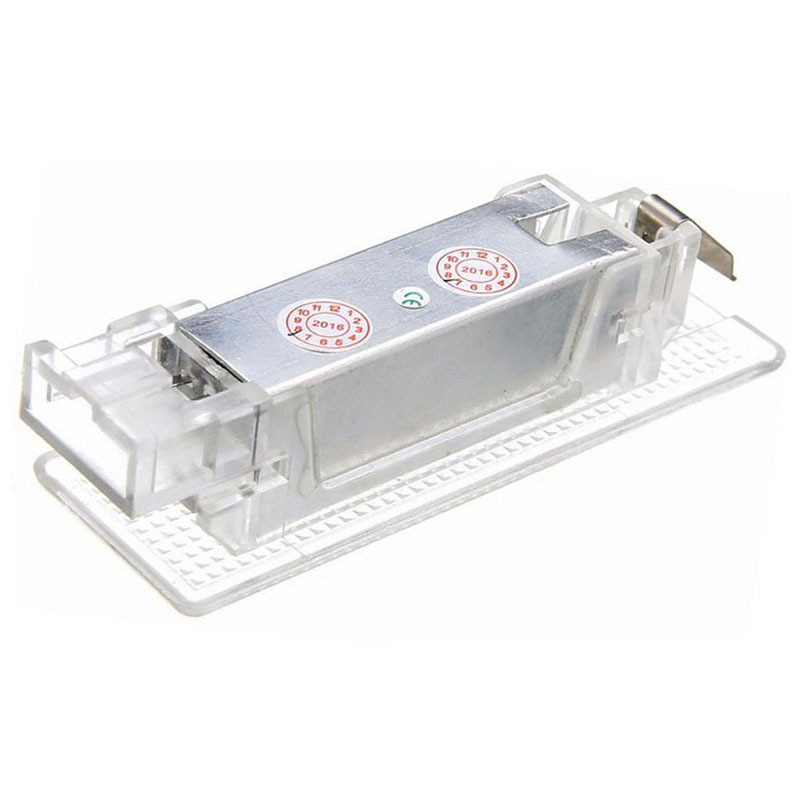 Suitable for Volkswagen Golf 5, Tiguan, Passat, and Cayenne models; 18-LED license plate lights, white light, 2 pieces