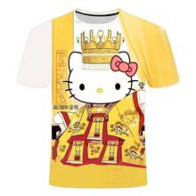 hello kitty����ʵۿ�ͨ3Dӡ������t�� ��������Ů���ɶ�������