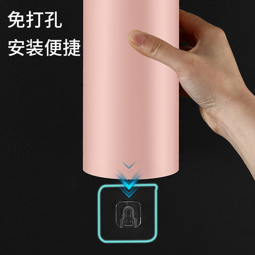 Household Office Desk Edge Nordic Style Dustproof Drill-Free Water Cup Holder Shelf Automatic Cup Rack