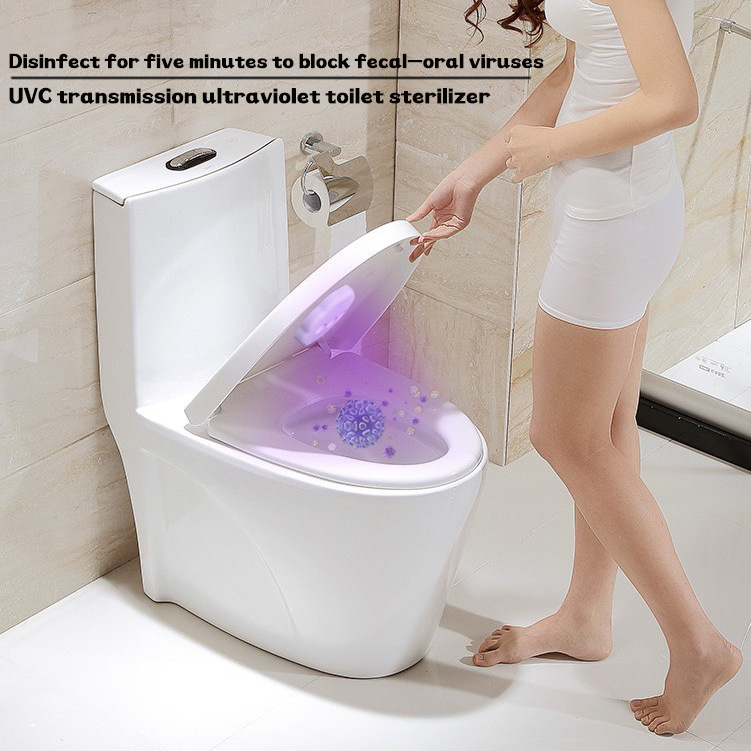 国境を越えた新しいトイレインテリジェント紫外線ポータブルミニ滅菌および消毒ランプ家庭用 USB 充電式滅菌器|undefined
