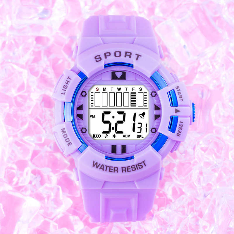 Nuevo estudiante Moda multi-funcional luminoso reloj electrónico hombres y mujeres deportes temperamento simple reloj electrónico fábrica al por mayor