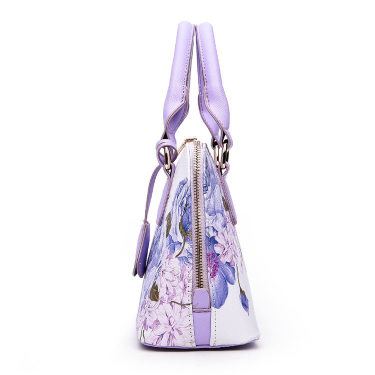 New trendy printed shell bags, European and American women's bags, single-shoulder crossbody hand-held women's bags, cross-border one-piece delivery worldwide undefined