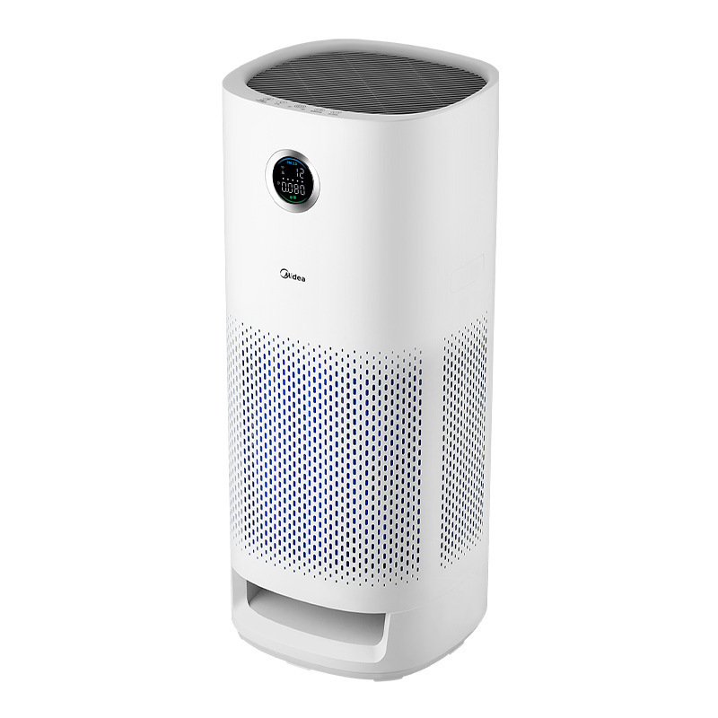 Midea's Air Purifier for Home Living Room and Bedroom Haze Removal, Second-Hand Smoke Formaldehyde Digital Display Kj600F-Lm1P