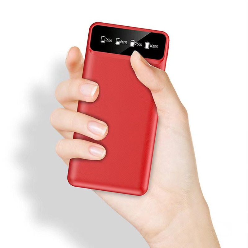 Compartir 20000 mAh de gran capacidad de diseño de gran capacidad con lámpara LED multicolor en stock