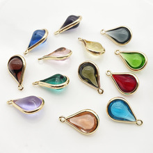 铜保色葫芦水滴挂件 手工发簪耳环项链新娘头饰吊坠diy服饰品配件