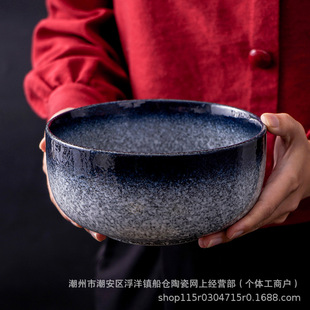 碗泡面碗陶瓷碗法海碗 大号直身碗拉面碗汤面碗家用餐具大碗-阿里巴巴