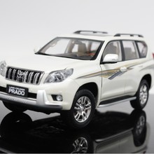 热卖1:18厂家汽车模型一汽丰田普拉多霸道 2010仿真合金 礼品摆件
