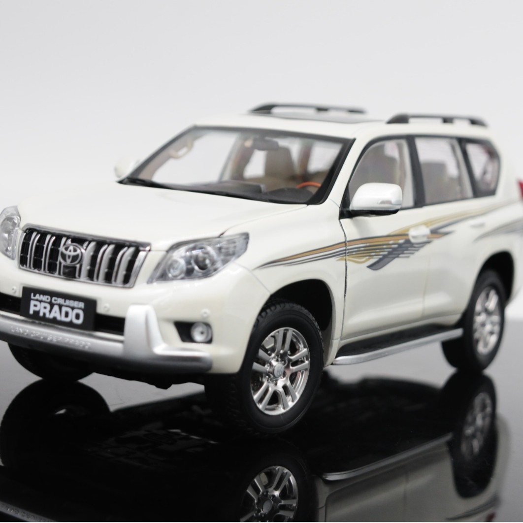 热卖1:18厂家汽车模型一汽丰田普拉多霸道 2010仿真合金 礼品摆件