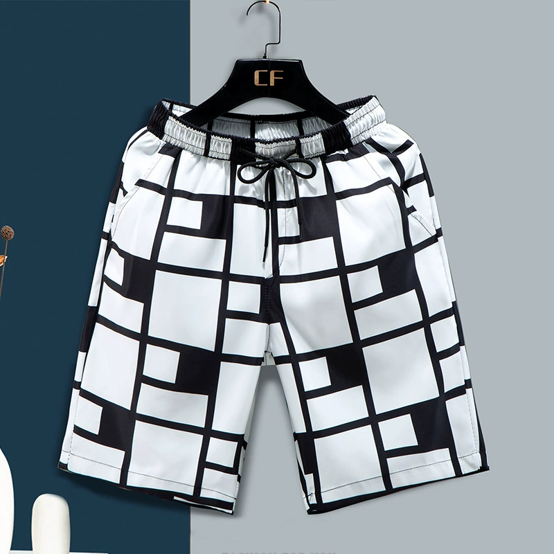 Мужские шорты 2024, летние, тонкие, больших размеров, быстросохнущие, спортивные, пятидюймовые, оптом от производителя