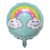 Rainbow balloon, decorations, new collection, cloud