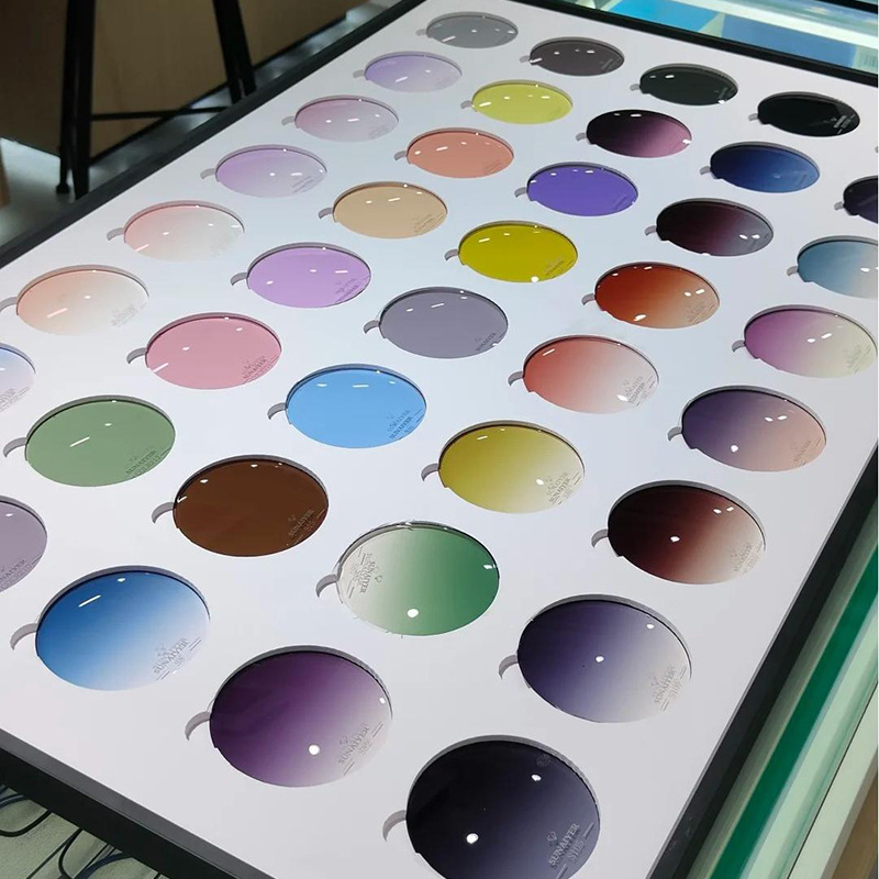1.56/1.61/1.67/1.74 Sunglasses Tinted Lenses Sunshade Sunglasses Lenses Multi-Color Customizable