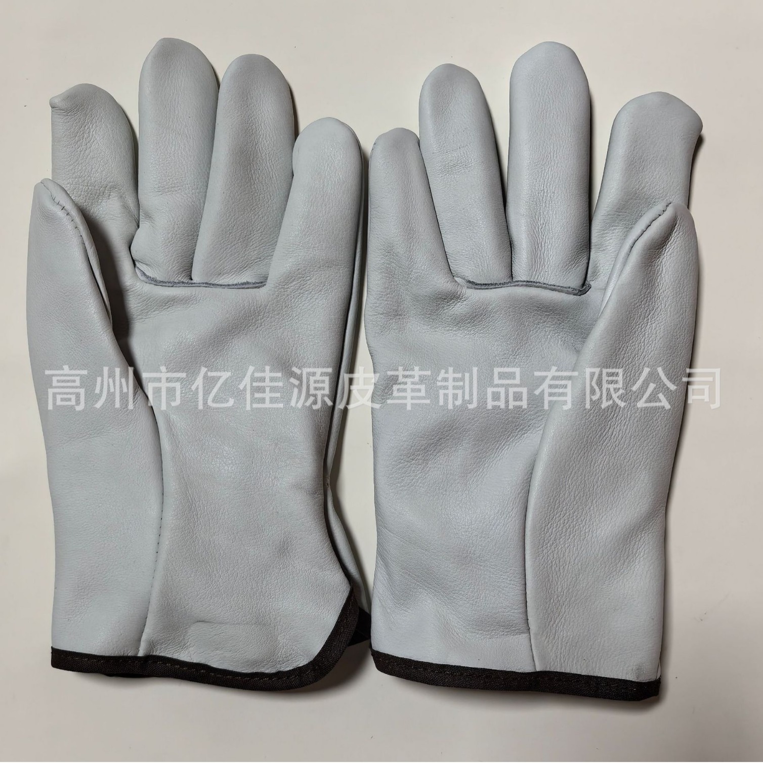 牛皮头层司机手套