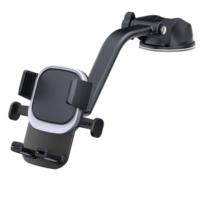 Holder, Car phone holder - silver-car-phone-bracket