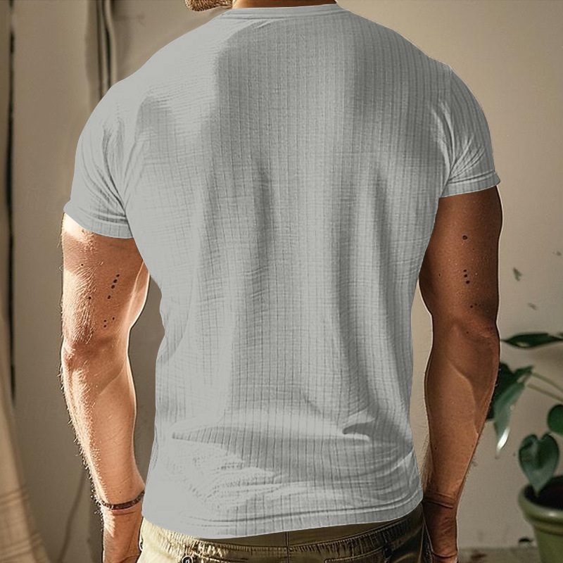189g Weight Short Sleeve Sleeve Length Regular Sleeve Sleeve Type Polyester Fabric Type Regular Top Length T-shirt Tops Type Casual Occasion Round Neck, Collarless Neckline Breathable Function Slim Fit Type Solid Color Pattern Summer Season Men's Gender Simple Style Style Wholesale Men's Simple Style Solid Color Short Sleeve Men's Tops 21