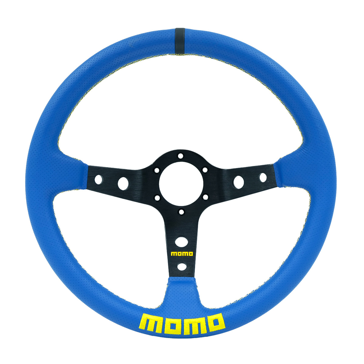 Universal – 14 inch MOMO Modified Steering wheel - blue