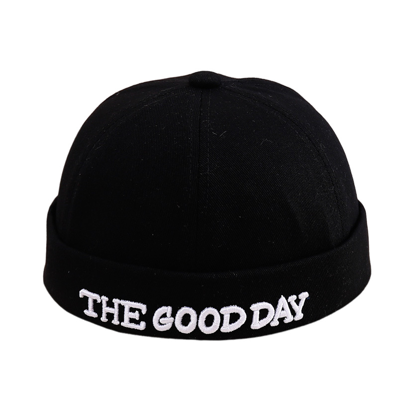 ins sombrero coreano para niños primavera y verano versátil sin bordes gorra de piel de melón para hombres y mujeres bebés de otoño sombrero de protección solar marea 6