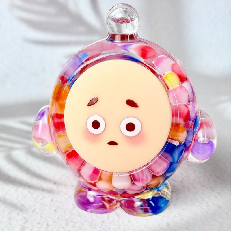 夜光大蛋仔盲盒入油流沙公仔手办diy桌面摆件装饰品批发创意盲盒|undefined