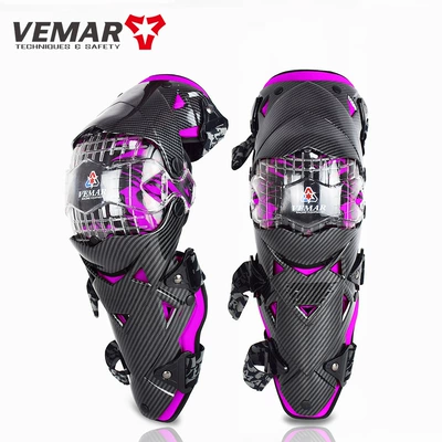 Off-Road Protective Gear, Leg Pads – Motorcycle Safety Supplies - rose-red