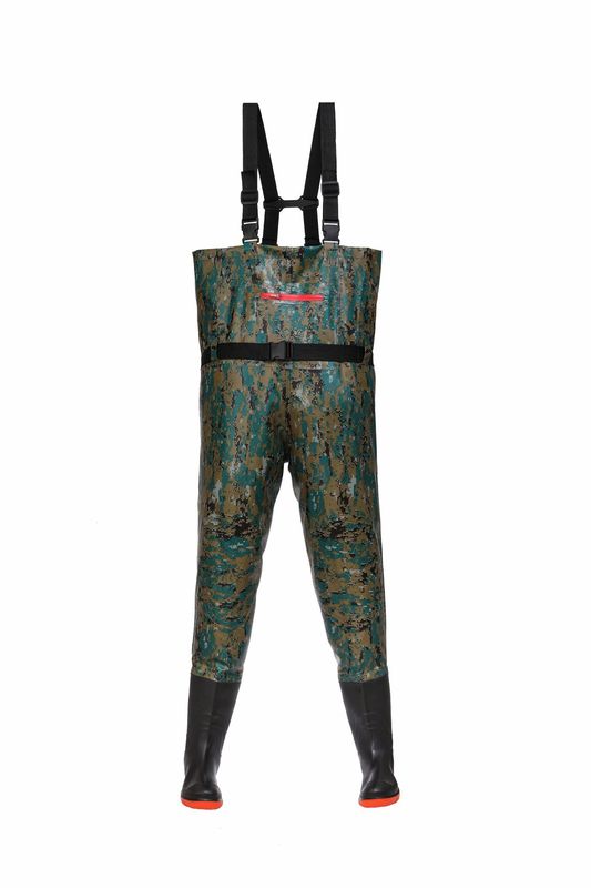 半身の下のズボンは厚くて耐摩耗性の防水の服の一体の連体の雨靴の全身の雨のズボンの渉水のズボンです。|undefined