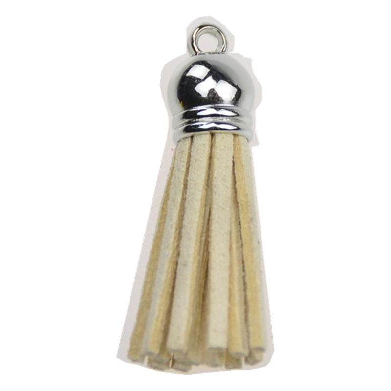 Accesorios de joyería coreanos al por mayor: colgantes de borlas de gamuza estilo europeo y americano, accesorios DIY para llaveros, borlas transfronterizas. image 1