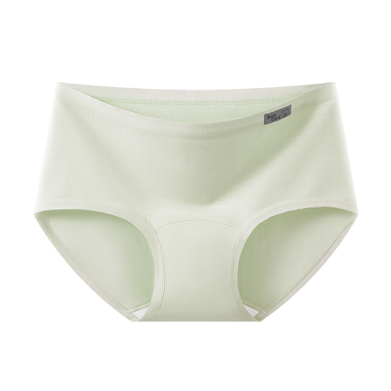 Bragas de algodón para bebés Clase A, entrepierna de algodón puro, entrepierna larga, sin costuras, transpirable y cómodo, deportes 10A, entrepierna antibacteriana, ropa interior de mujer